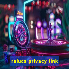 raluca privacy link